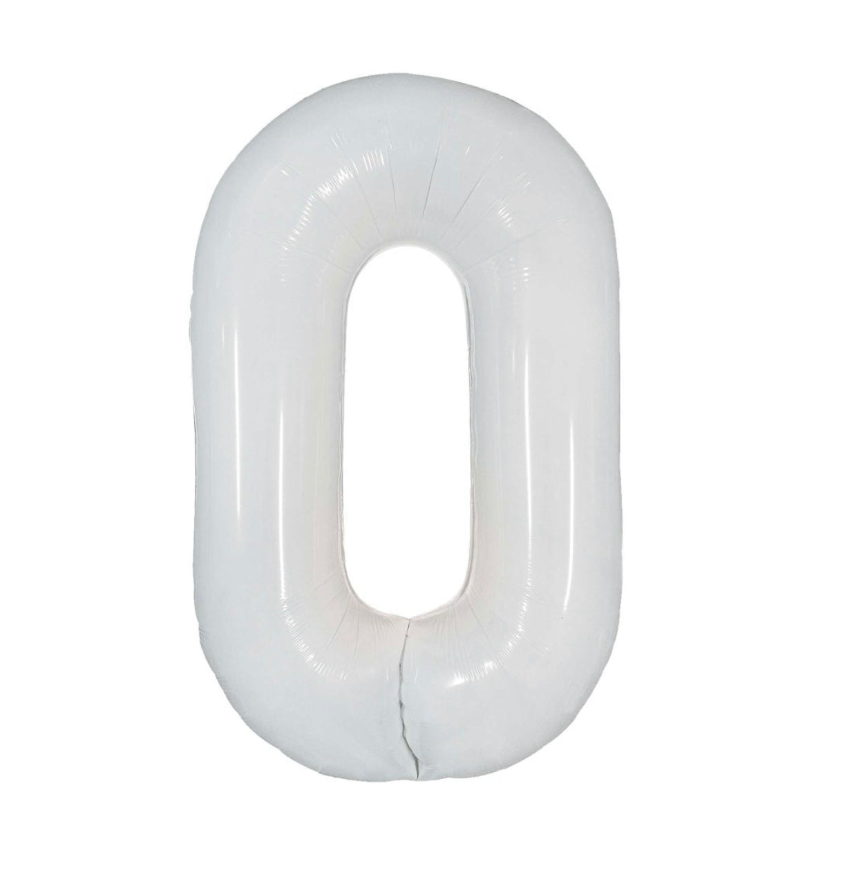 White number balloon 40''