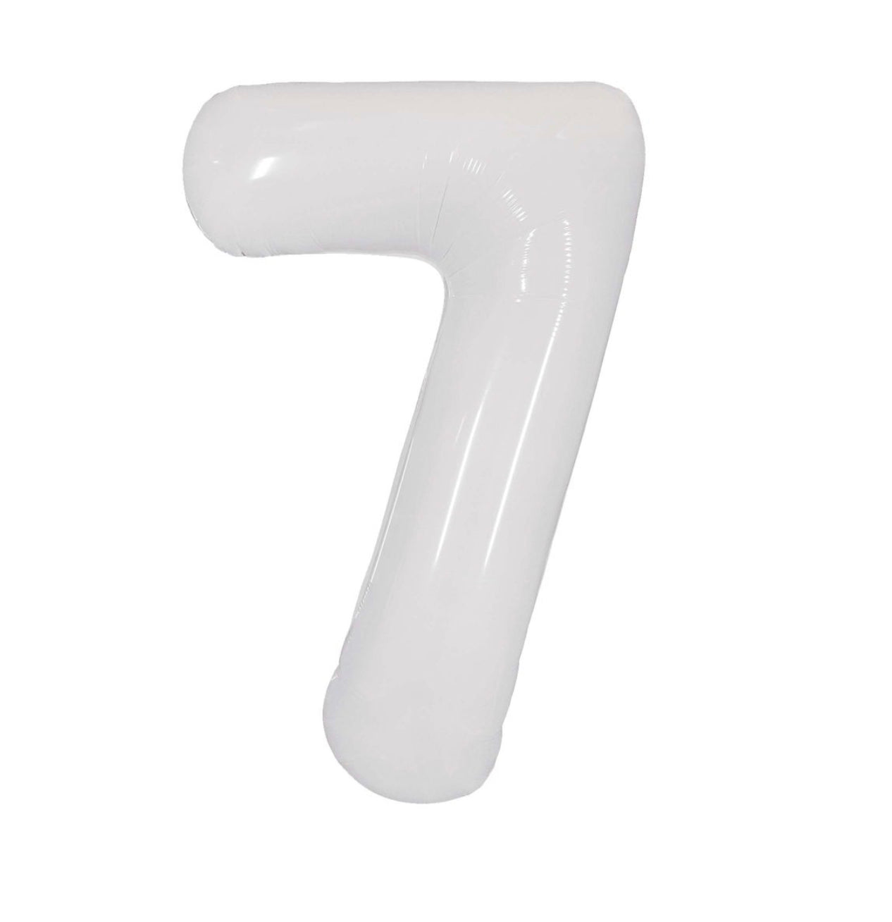 White number balloon 40''